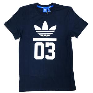 adidas Originals 3FOILT-Shirt (NAVY) / アディダス オリジナルス 3フォイル Tシャツ｜e-westclubstore