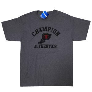Champion GRAPHIC JERSEY T-Shirt (GRANITE HEATHER) / チャンピオン グラフィック Tシャツ Y04771｜e-westclubstore