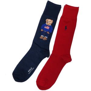 Polo Ralph Lauren Socks (Navy) / ポロ ラルフローレン ソックス 2足セット｜e-westclubstore