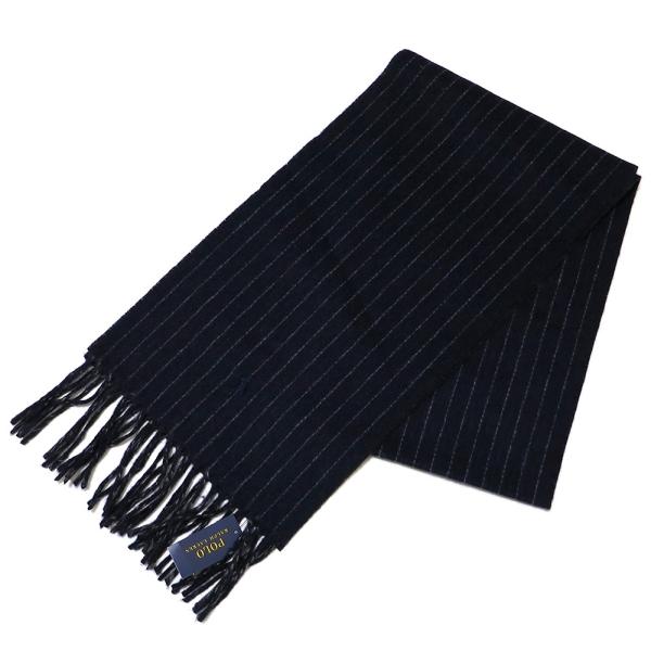 POLO Ralph Lauren Scarf (NAVY) / ポロ ラルフローレン マフラー ス...