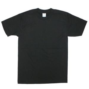 Pro Club COMFORT TEE (Black) / プロクラブ コンフォート 丸首 無地Tシャツ｜e-westclubstore