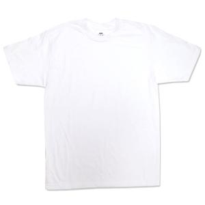 Pro Club COMFORT TEE (White) / プロクラブ コンフォート 丸首 無地Tシャツ｜e-westclubstore