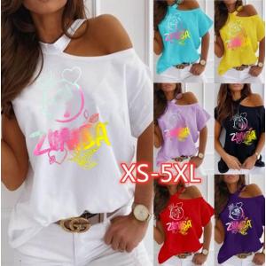 ヨガウエア Tシャツ ズンバ ウェア ダンスウェ...の商品画像