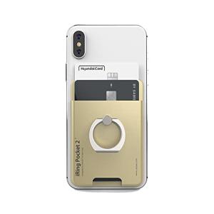 AAUXX iRing Pocket2 アイリングポケット2 スマホ落下防止 セーフティグリップ＆ポータブルスタンド UMS-I