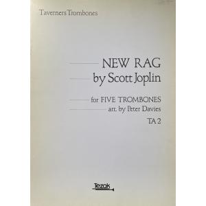 【訳あり商品】 トロンボーン5重奏：NEW RAG / Scott Jplin / arr. Peter Davies｜e-yoshiyagakki