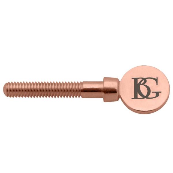 BG リガチャー スクリュー ローズゴールド ASGP9 (ローズゴールドメッキ Cl/Sax リガ...