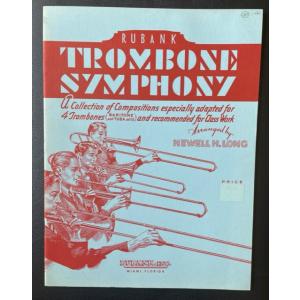 【訳あり商品】 トロンボーン4重奏(4Trb or 2Trb,Bariton,Tub) Trombone Symphony（4Tbn(3Tbn, Tub）校訂/編曲: Holmes/Long（Rubank）｜e-yoshiyagakki