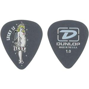 Jim Dunlop　ギターピック Lucky 13　LOVE GIRL　1.0ｍｍ｜e-yoshiyagakki