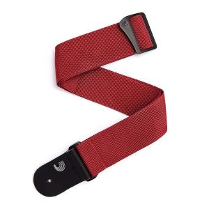 D'Addario ダダリオ ギターストラップ Poly-Pro Guitar Strap レザーエンド　Red  PWS101｜e-yoshiyagakki