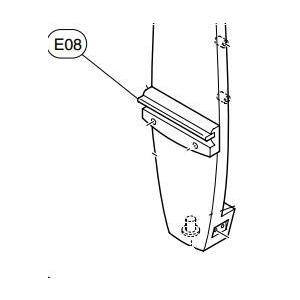 YAMAHAパーツ　サイレントギター　SLG110N/SLG130NW用　サドル　下駒枕