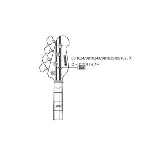 ヤマハ　エレキベースパーツ　BB1024/BB1024X/BB1025/BB1025X 用　ストリン...