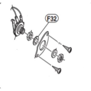 ヤマハ　エレキギターパーツ　Pacifica　パシフィカ　PAC612V2FM用　歯付ワッシャー｜e-yoshiyagakki