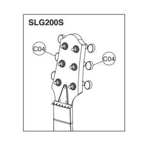 YAMAHAパーツ サイレントギター SLG200S/SLG200N/SLG200NW用