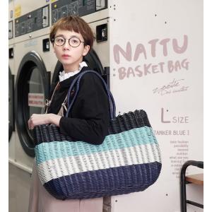 カゴバッグ かごバッグ レディース ランチバッ...の詳細画像4