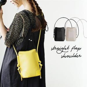 ショルダーバッグ スマホポシェット 春 春服 レディース バッグ ショルダー 肩掛け ミニバッグ スクエア スマホ 合皮 ストレートフラップ ショルダーバッグ