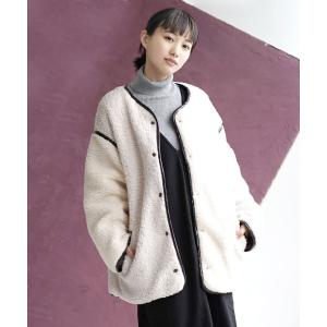 コート レディース 冬 ブルゾン ジャケット ボア