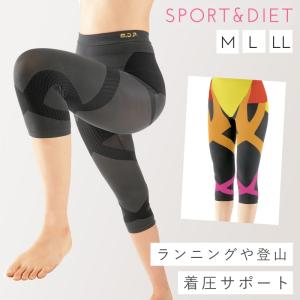 サポーター 膝 腰 着圧スパッツ 着圧レギンス  加圧 スポーツ  レギンス タイツ スパッツ パンツ レディース ダイエット スポーツウエア 運動  勝野式 トリプルX