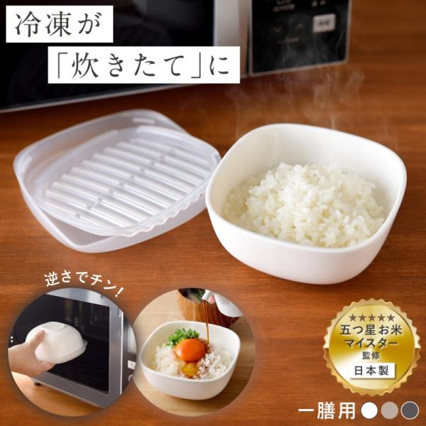 ご飯 冷凍容器 一膳用 ごはん 冷凍 容器 日本製 冷凍ごはん容器 すのこ 冷凍ご飯 レンジ対応 蒸...