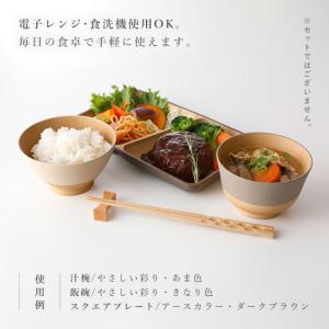 お椀 汁椀 やさしい彩り 割れない食器 電子レ...の詳細画像5