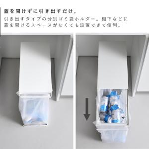 引き出す分別ゴミ袋ホルダー タワー スリム 4...の詳細画像3