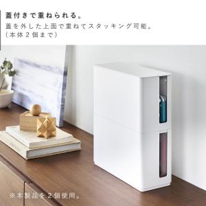 蓋付き重ねられるゲーム機器収納ケース スマート...の詳細画像4