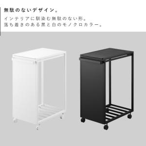 スリム蓋付き目隠しダストワゴン タワー 45L...の詳細画像2