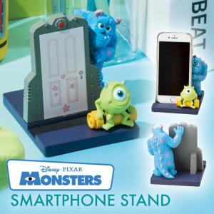 スマホスタンド スマホ 携帯 スタンド モンスターズインク グッズ ディズニー ピクサー キャラクター かわいい 雑貨 モンスターズ サリー マイク ディズニー ピ｜e-zakkaya