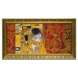アートパネル クリムト Klimt インテリア 名画 クリムト Klimt デコパネル コレクション ザ・キス｜e-zakkaya