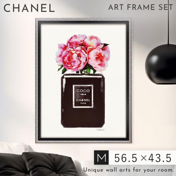 アートパネル ブランド シャネル CHANEL Mサイズ オマージュ キャンバスアート フレーム付き...