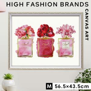 【アート額】オマージュ キャンバスアート「グラフィティ パフューム2（Lサイズ） オマージュキャンバスアート「グラフィティ パフューム2(Lサイズ