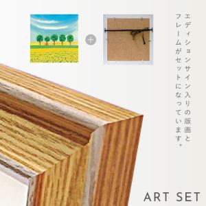 絵画 風景画 くりのきはるみ アートパネル 3...の詳細画像5