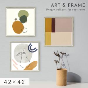 アートパネル 抽象 42×42cm アート ポス...の商品画像
