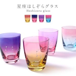 コップ ガラス おしゃれ 星座 タンブラー グラス 250ml ロックグラス ギフト プレゼント 贈り物 結婚記念日 家飲み 宅飲み 母の日 ペアグラス グラデーション