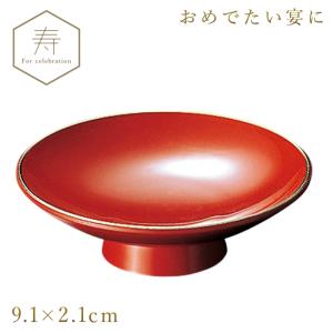 盃 3.3寸 金縁盃（さかずき）朱 : 漆器久太郎 - 通販 - Yahoo!ショッピング