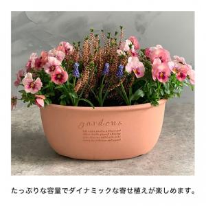 プランター 横長 40cm アンティーク おし...の詳細画像3