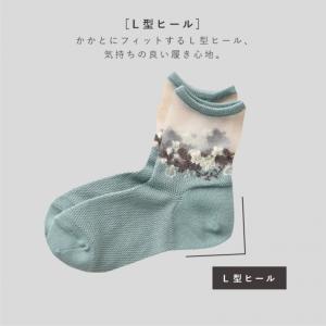 靴下 シースルー レディース 3色組 22-2...の詳細画像5