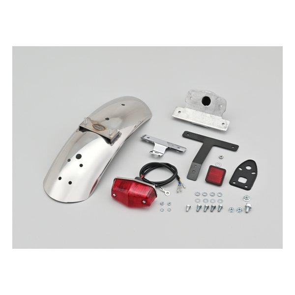 DAYTONA デイトナ ステンレスショートフェンダー リア W650/400用 ステンレス/バフ ...