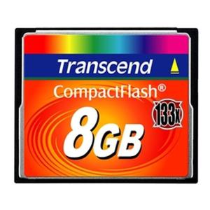 Transcend  トランセンド コンパクトフラッシュ 8GB 133倍速  TS8GCF133
