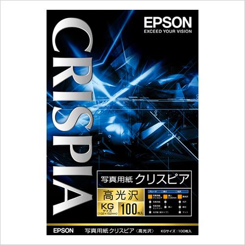EPSON エプソン 写真用紙クリスピア 高光沢 KGサイズ/100枚 KKG100SCKR(221...