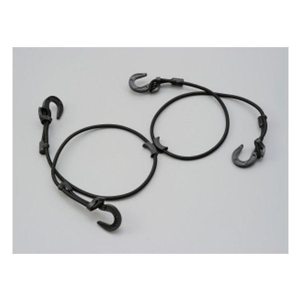 DAYTONA デイトナ ツーリングネット・フック・コード ストレッチコード エックスタイプ グリー...