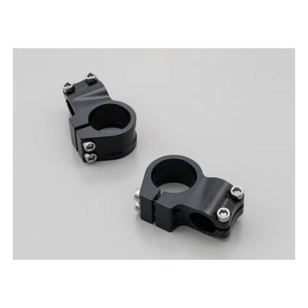 DAYTONA デイトナ 削り出しセパレートハンドルシステム フォーククランプ左右セット φ43 ブ...