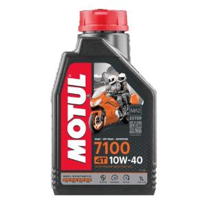 MOTUL モチュール 7100 4T 10W40 1L MOTUL（モチュール） 7100 4T 10W40 1L バイク用100%化学合成オイル 正規品(2328526)