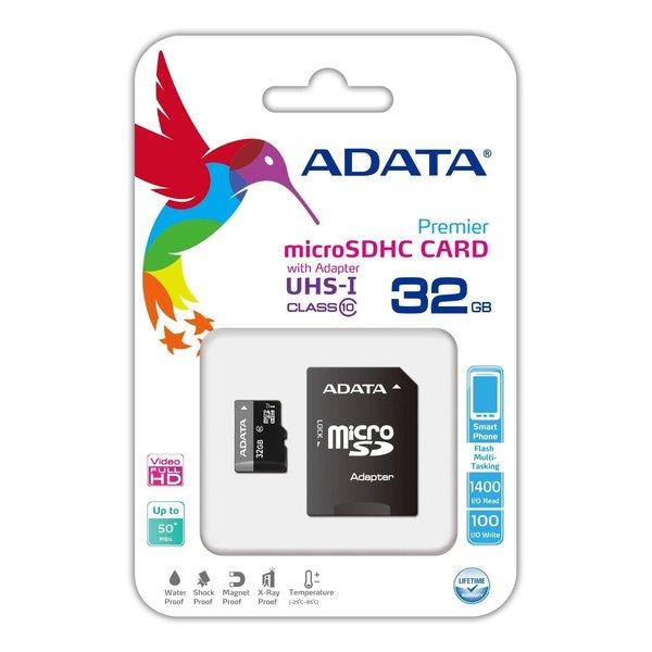 ADATA エイデータ microSDHCカード UHS-1 class10 32GB AUSDH3...