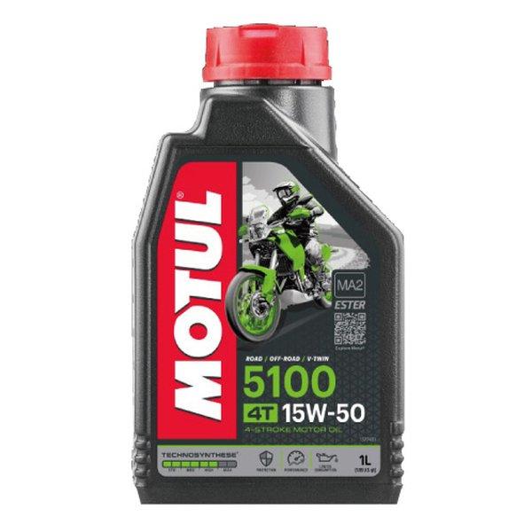 MOTUL モチュール 5100 4T 15W50 1L バイク用化学合成オイル MOTUL（モチュ...