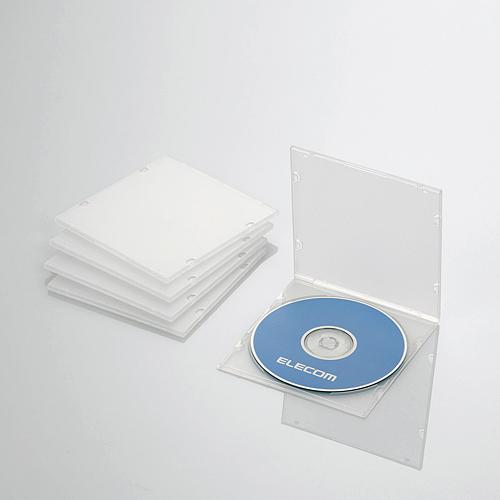 ELECOM エレコム Blu-ray/DVD/CD PPケース CCDJPCS5CR(235886...