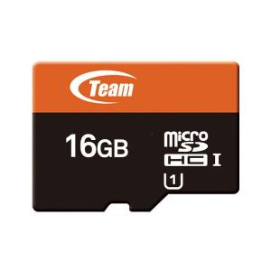 Team チーム microSDHC 16GB UHS-I Class10 TUSDH16GUHS03(2408723)｜e-zoa
