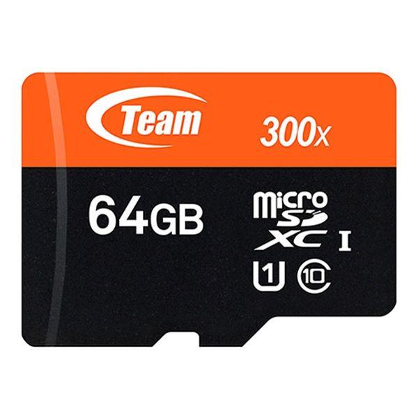 Team チーム microSDXC 64GB UHS-I TUSDX64GUHS03(240873...