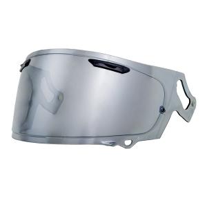 山城 EXTRA ミラーシールド Arai VAS-V スモーク/レッド 新品 山城 アライ VAS-V用 セミスモーク × レッド エキストラシールド