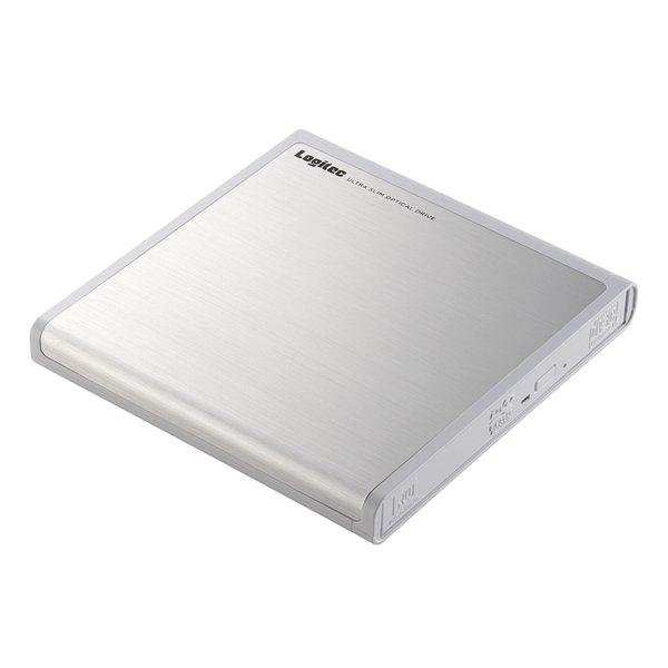 Logitec ロジテック ポータブルDVDマルチドライブ USB2.0 ホワイト LDR-PMJ8...
