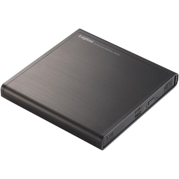 Logitec ロジテック USB2.0ポータブルDVDドライブ ブラック LDR-PMJ8U2VB...